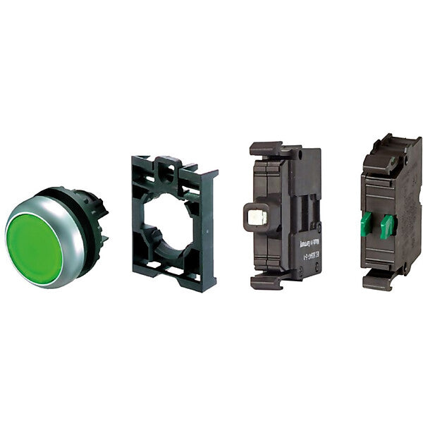 Eaton Leuchtdrucktaster Komplettgerät M22-DL-G-K10LED-BVP